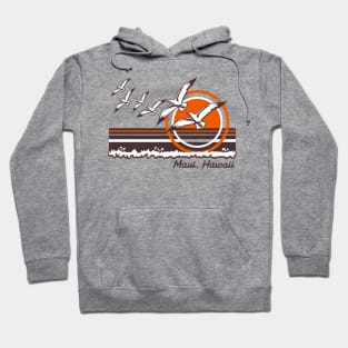 Retro Maui Hawaii 70s Style Souvenir Hoodie